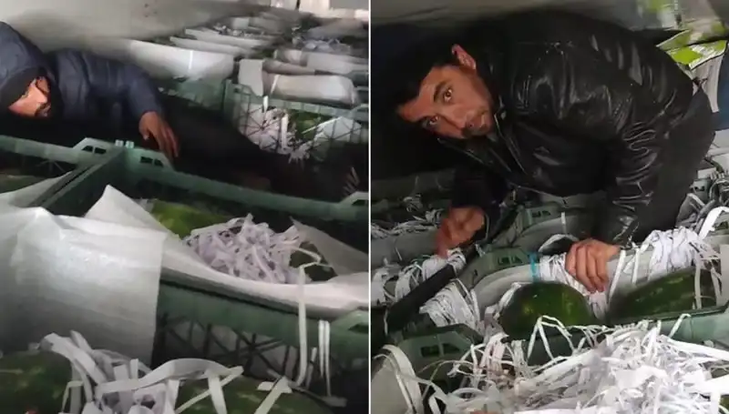 Karpuz Kamyonundan Göçmenler Çıkınca Gözler Hollanda’ya Çevrildi