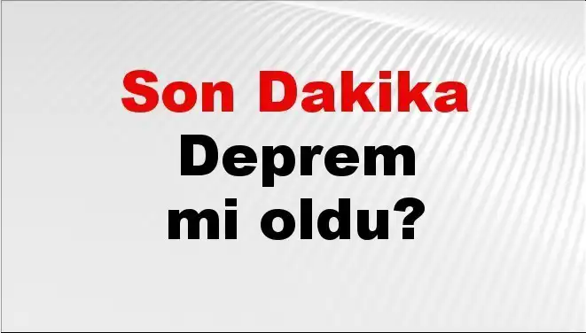 Osmaniye'de Beklenmedik Deprem: Son Gelişmeler ve Detaylar